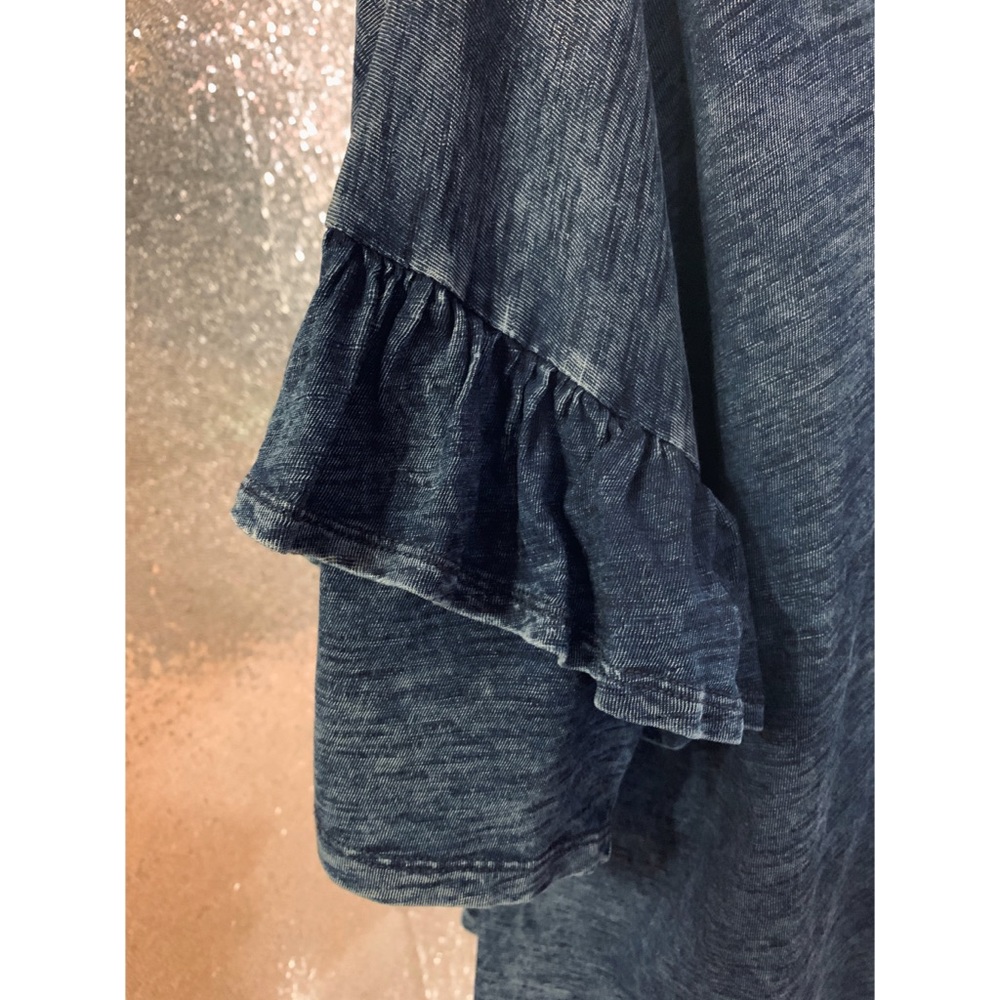 Universal Thread - Blue Knitted Top - image 2